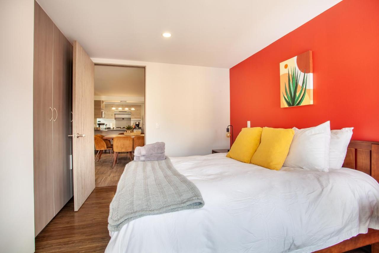 Moderno Mexicano 3Br/2Ba 200Mbps Mexico-stad Buitenkant foto