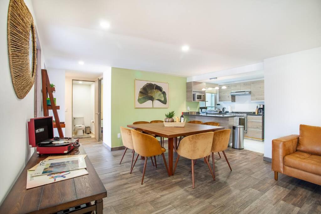 Moderno Mexicano 3Br/2Ba 200Mbps Mexico-stad Buitenkant foto